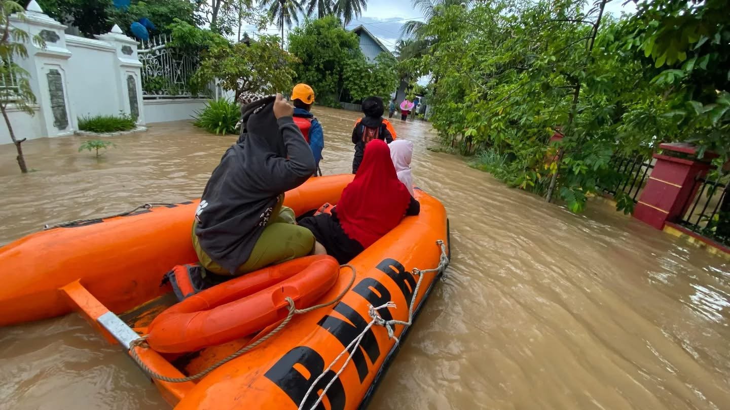 BNPB Laporkan Ratusan KK Terdampak Banjir di Kota Solok