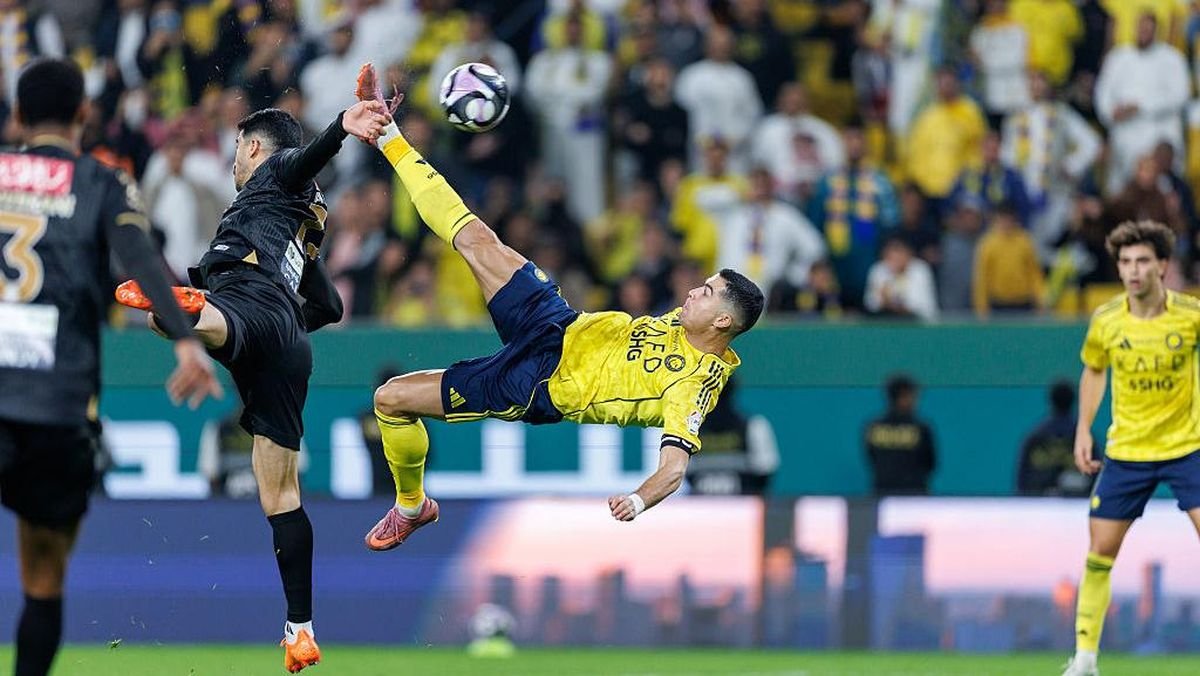 Ronaldo Cetak Gol Salto Spektakuler, Al-Nassr Menang di Laga Terbaru