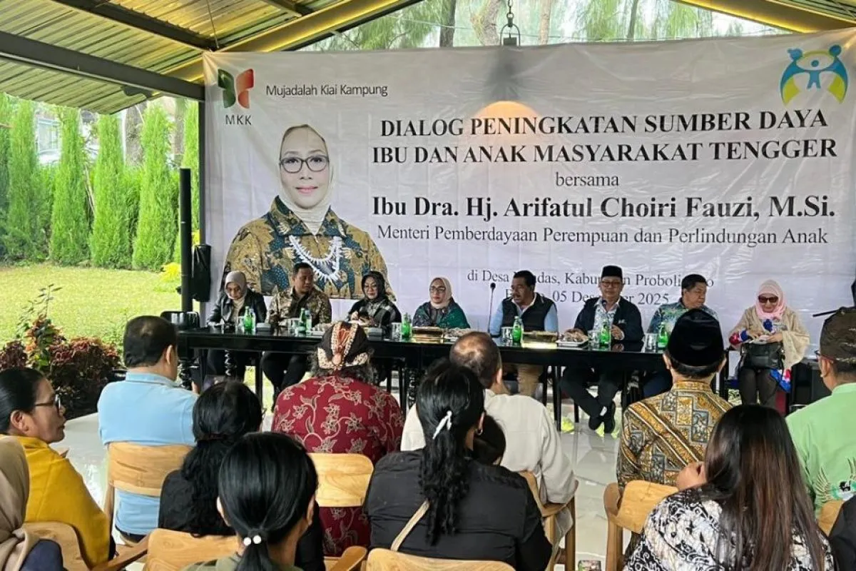 Perempuan Suku Tengger Probolinggo Sampaikan Aspirasi ke Menteri PPPA