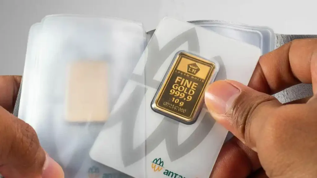 Harga Emas Antam Sabtu ini, Naik Rp20.000 Jadi Rp2,825 juta/gr