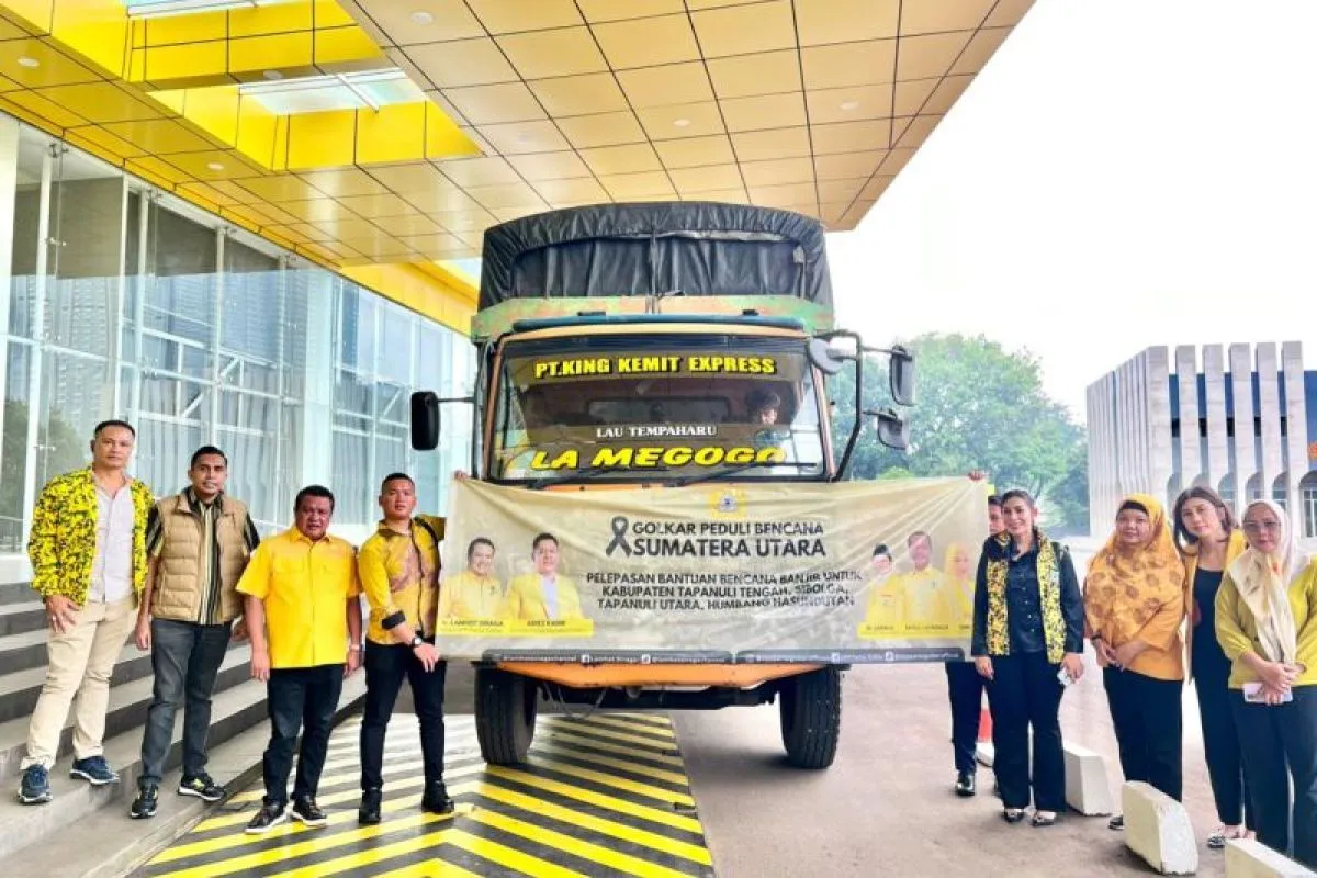 Golkar Kirim Bantuan Tahap Kedua untuk Korban Bencana di Sumatera Utara