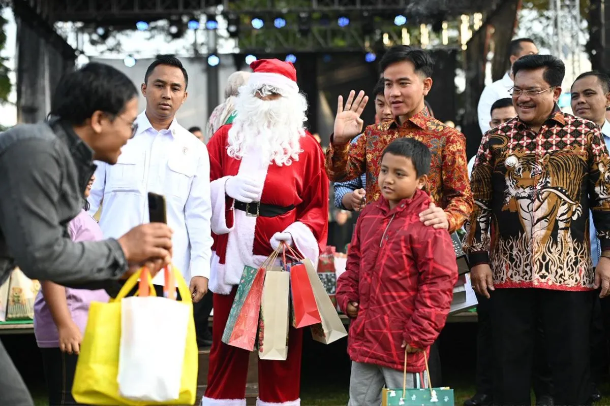 Rayakan Natal di Kota Paling Toleran, Wapres Gibran Hadiri Ibadah Bersama 10.000 Umat di Salatiga