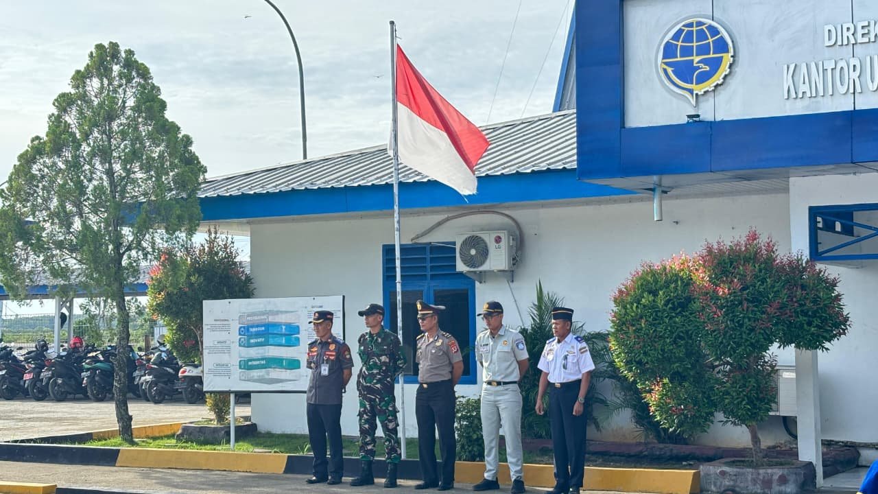 Jasa Raharja Hadiri Apel Penutupan Posko Nataru 2025/2026, Catat Lonjakan Signifikan Penumpang di Pelabuhan Siwa