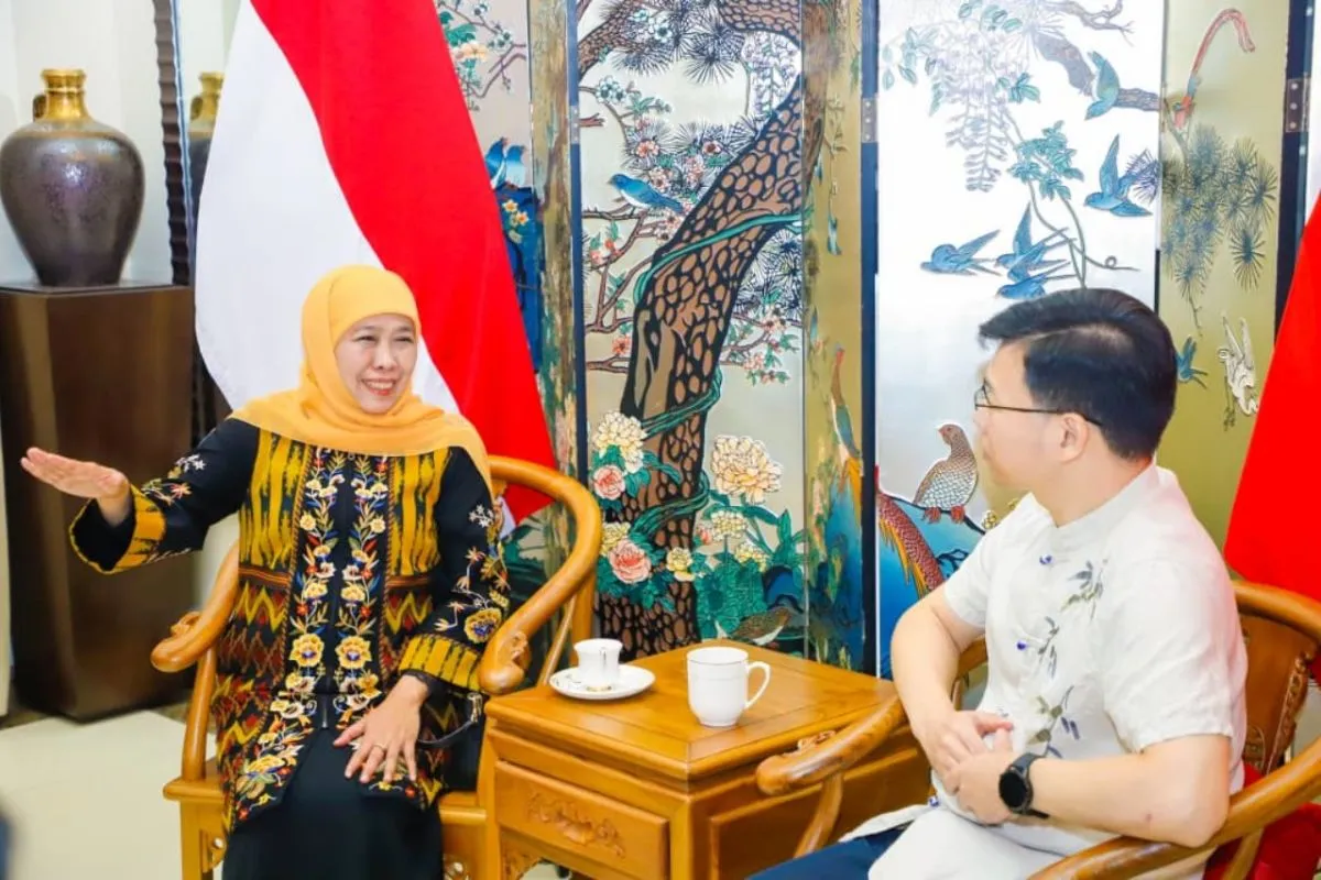 Khofifah dan Konjen Tiongkok Sepakati Penguatan Kerja Sama SDM dan Perdagangan