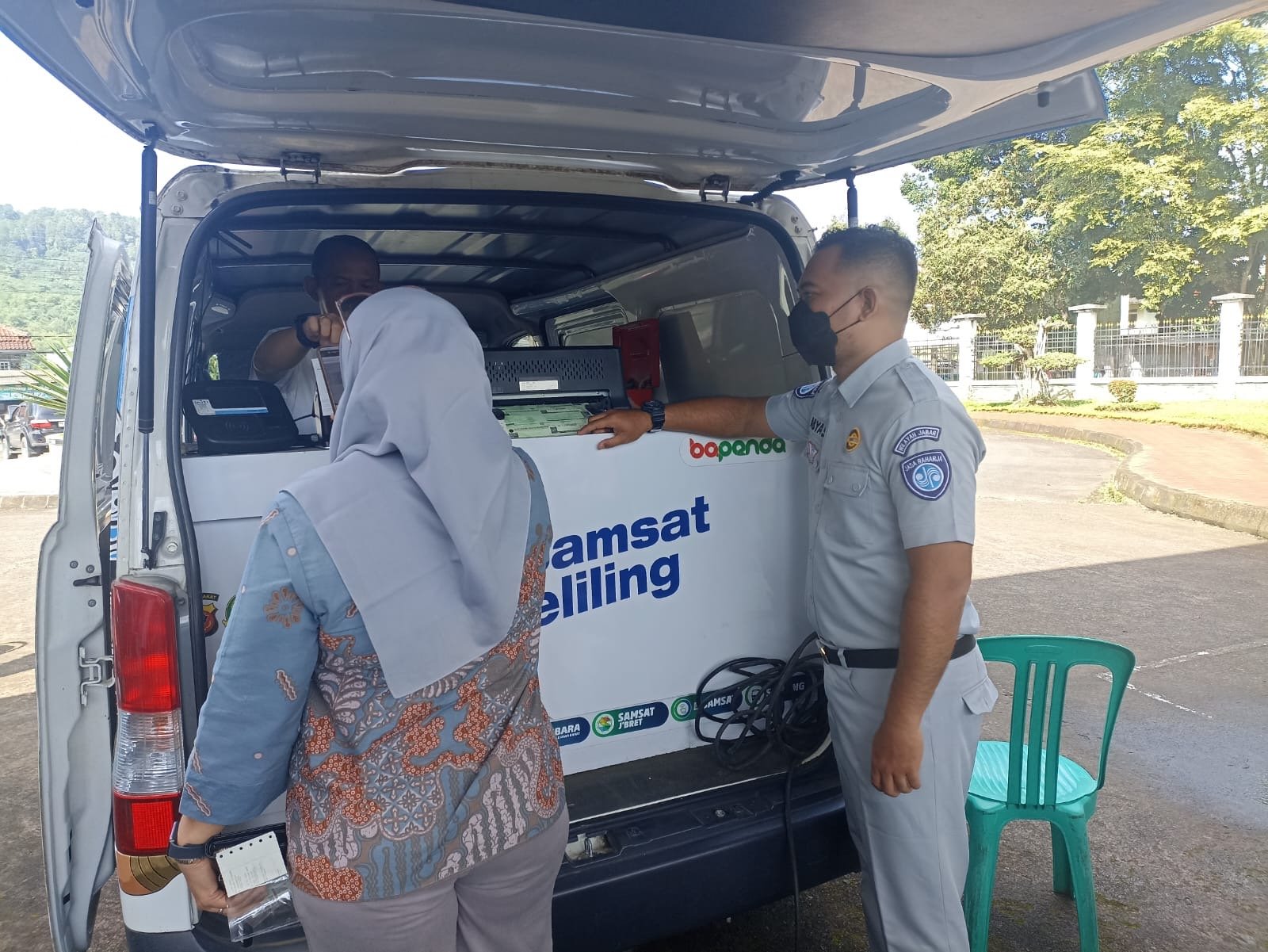 Operasi Gabungan Samsat Kabupaten Sukabumi I Cibadak Dorong Kesadaran Pajak Kendaraan