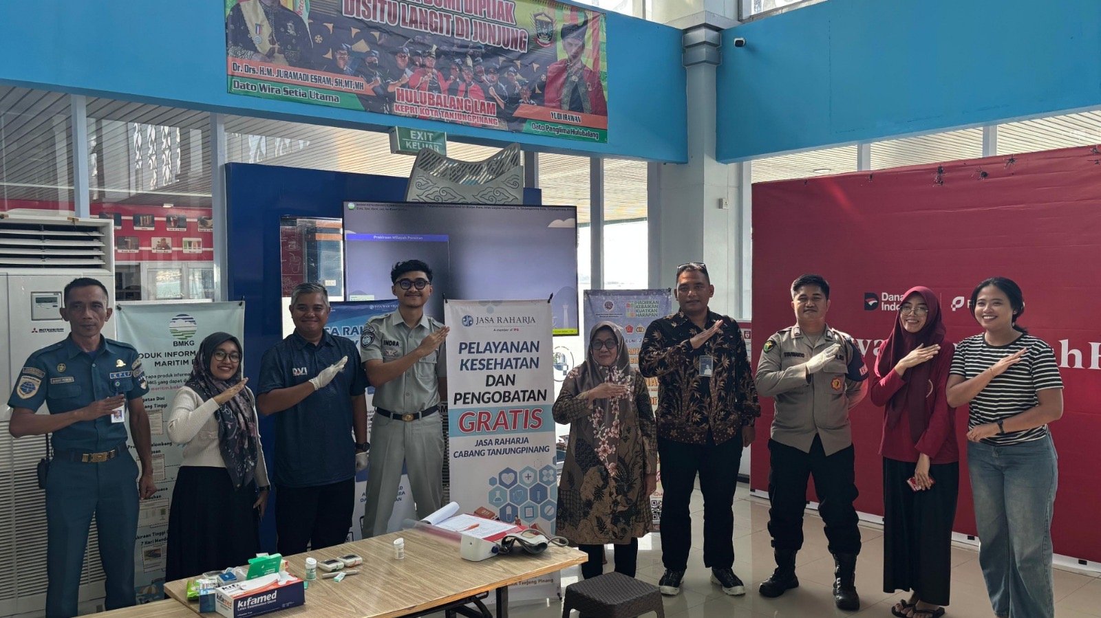Jasa Raharja Tanjungpinang Gelar Pemeriksaan Kesehatan Gratis di Pelabuhan SBP Tanjungpinang