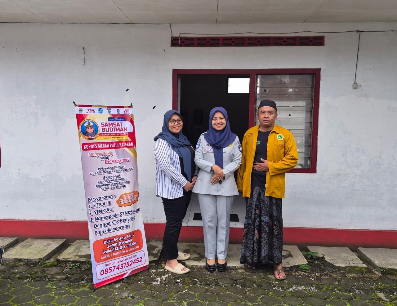 Perkuat Sinergi Layanan Samsat Budiman, PT Jasa Raharja Kantor Cabang Magelang Kunjungi KDMP Katekan Ngadirejo