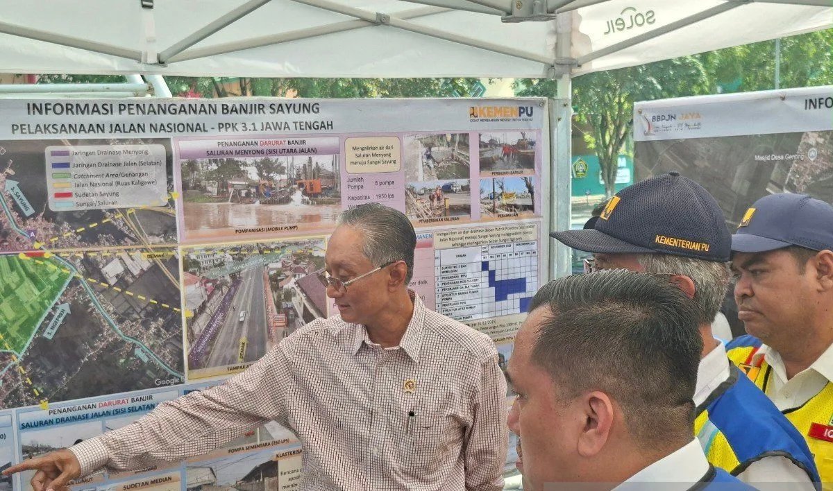 Menteri PU Tinjau Jalur Mudik Jateng, Pastikan Fasilitas Jalan Lebih Ramah Pengguna