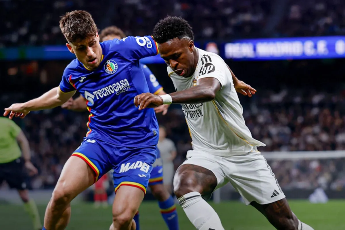 Getafe Taklukkan Real Madrid dengan Skor Tipis 1-0