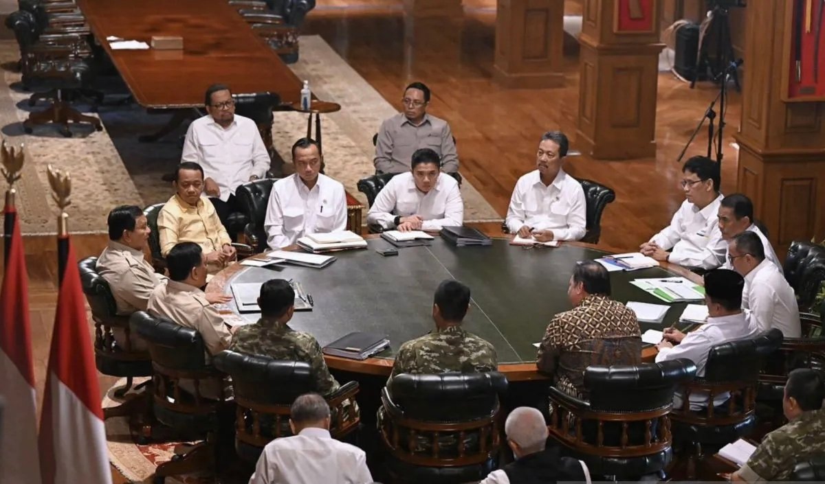 Ratas di Hambalang, Prabowo Perintahkan Perkuat Peran Perminas dalam Ketahanan Energi