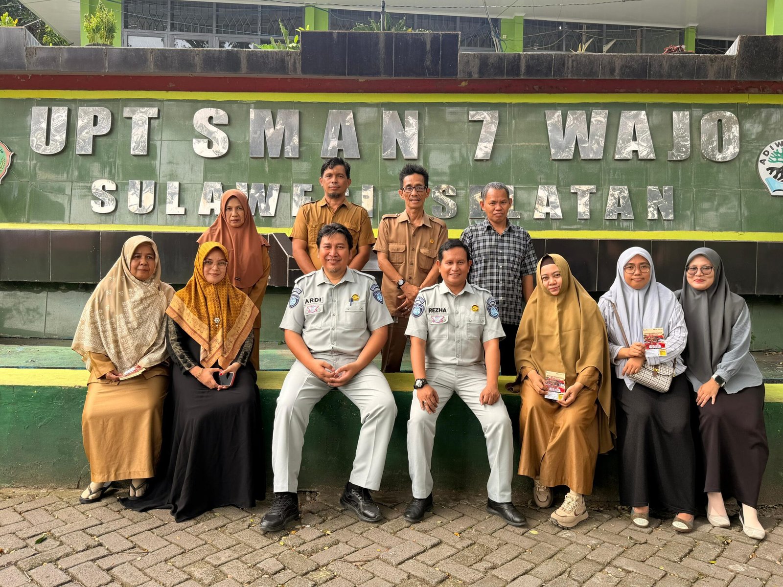 Jasa Raharja Watampone Gelar Sosialisasi Program Pengajar Peduli Keselamatan Lalu Lintas (PPKL) di SMAN 7 WAJO
