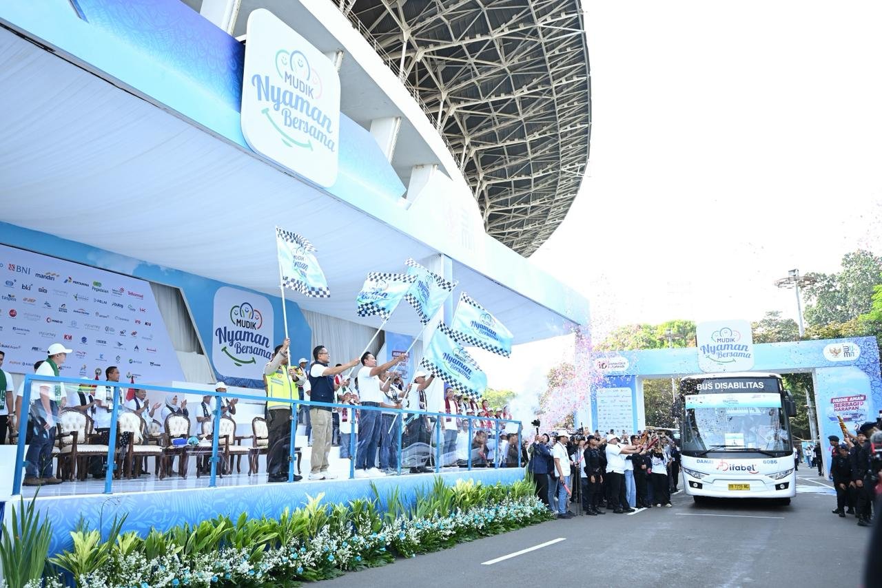 Mudik Gratis BUMN 2026 Resmi Diberangkatkan, Lebih dari 116 Ribu Pemudik Nikmati Mudik Nyaman Bersama