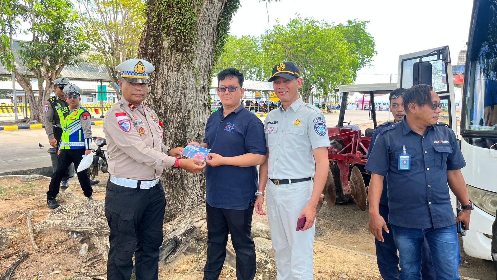 Jasa Raharja, BPTD Kelas II Kepri, dan Dishub Bintan Laksanakan Inspeksi Keselamatan Kendaraan Umum di Bintan