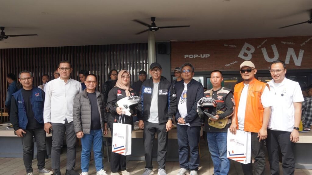 Jasa Raharja Lampung Hadir dalam Safety Riding dan Sunmori Pemprov Lampung, Perkuat Edukasi Keselamatan dan Layanan Publik