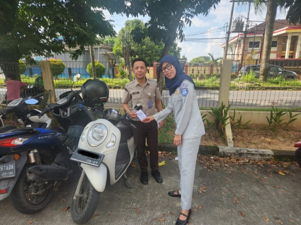 Siguntang Menyapa Bersama Tim Pembina Samsat Palembang 2 dalam Meningkatkan Pendataan Kendaraan Bermotor melalui Sinergi dan Kolaborasi Berkelanjutan