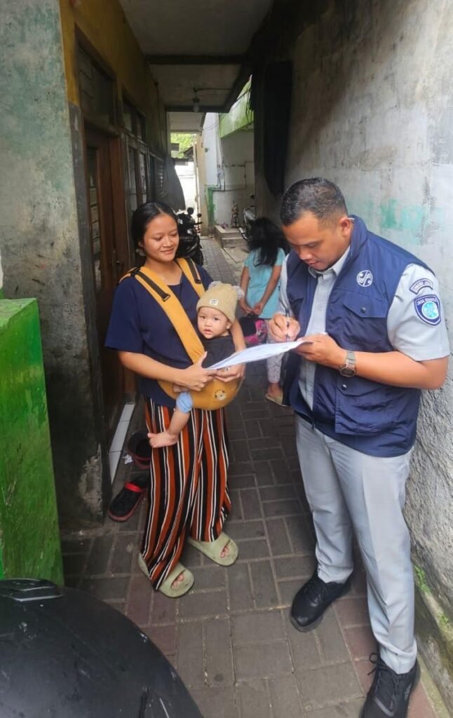 Dorong Kepatuhan Masyarakat, Jasa Raharja Lakukan Pendataan Wajib Pajak di Cimahi Tengah