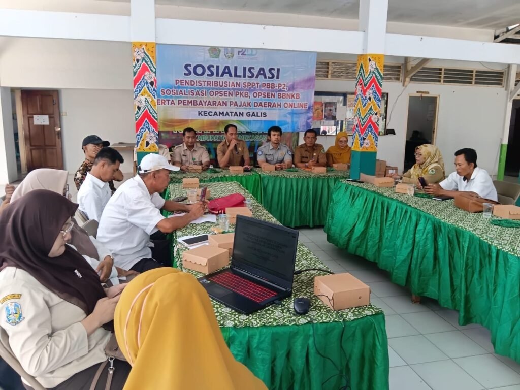 PJ Teknik Jasa Raharja Cabang Pamekasan Ikuti Sosialisasi Pajak Kendaraan Bermotor Bersama Bapenda Jatim dan BPKPD Pamekasan