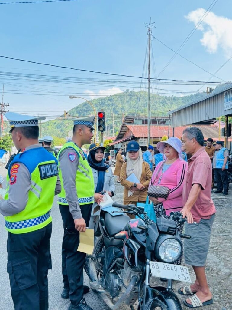 Tingkatkan Kesadaran Pajak Masyarakat, Jasa Raharja Cabang Padangsidimpuan Bersama Mitra Samsat Gelar Operasi Gabungan