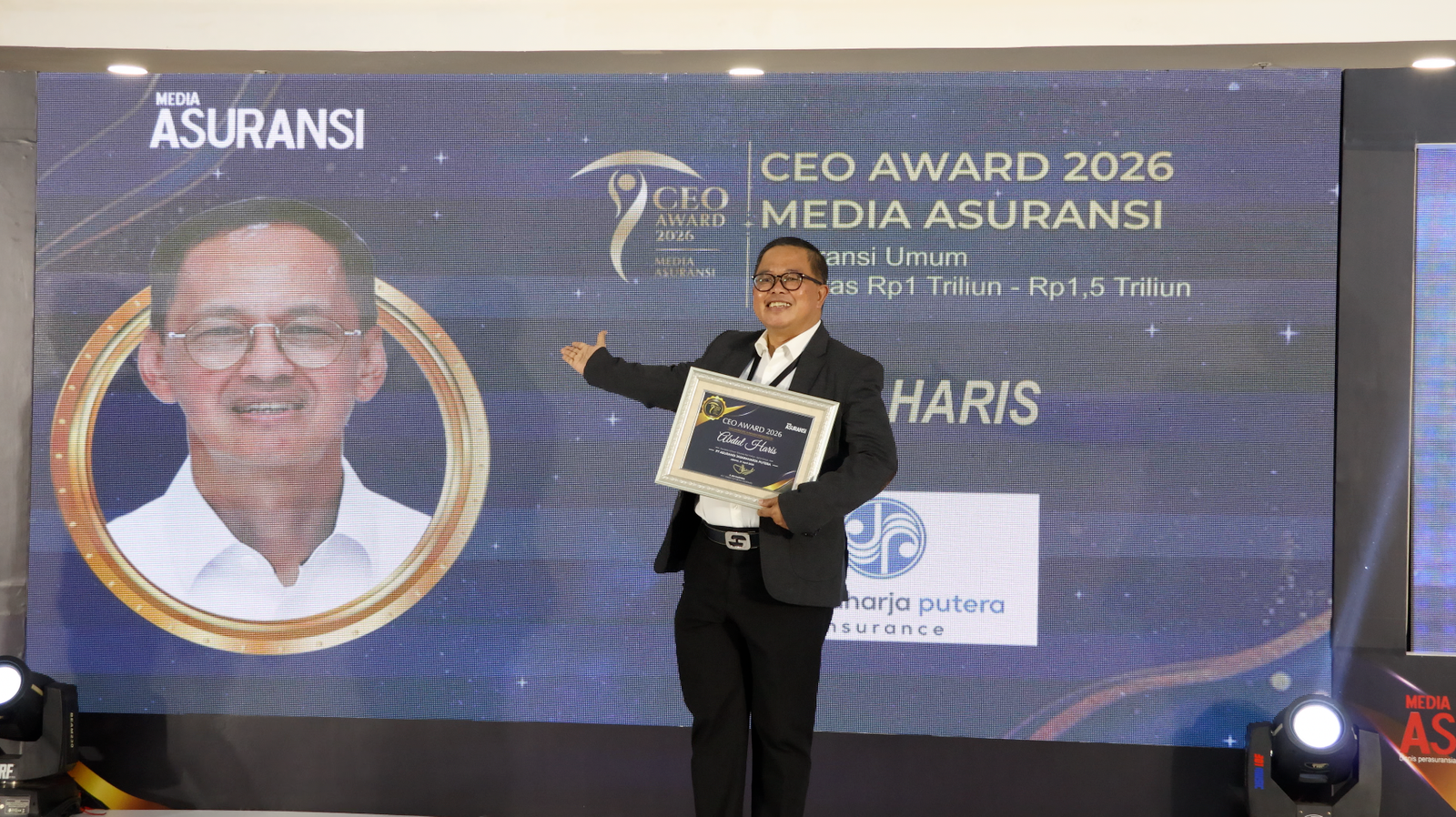 Direktur Utama PT Jasaraharja Putera Raih Penghargaan Best CEO Pada Ajang CEO Award & Unitlink Award 2026