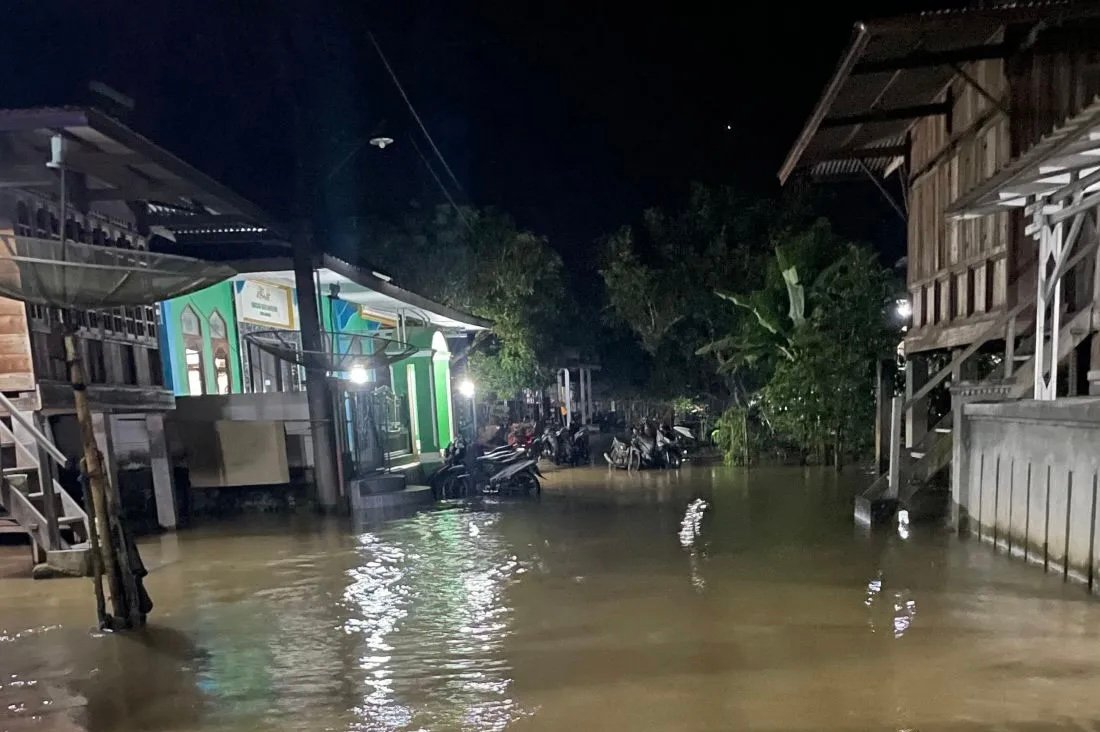 Banjir Melanda 15 Desa di Kabupaten OKU, Ketinggian Air Capai 1 Meter