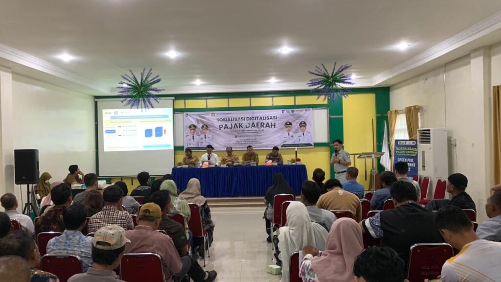 Jasa Raharja Kalimantan Barat Jadi Narasumber Sosialisasi Pajak Daerah pada Kegiatan Samsat GOKATAN di Pontianak Selatan