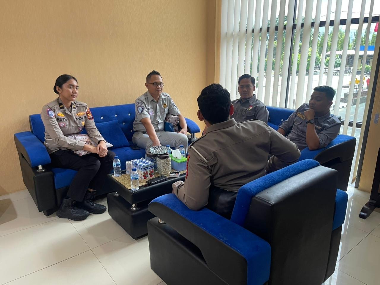 Koordinasi dan Silaturahmi KUPTD Baru Bersama Kasat Lantas, Perkuat Sinergi Peningkatan Kepatuhan Pajak Kendaraan