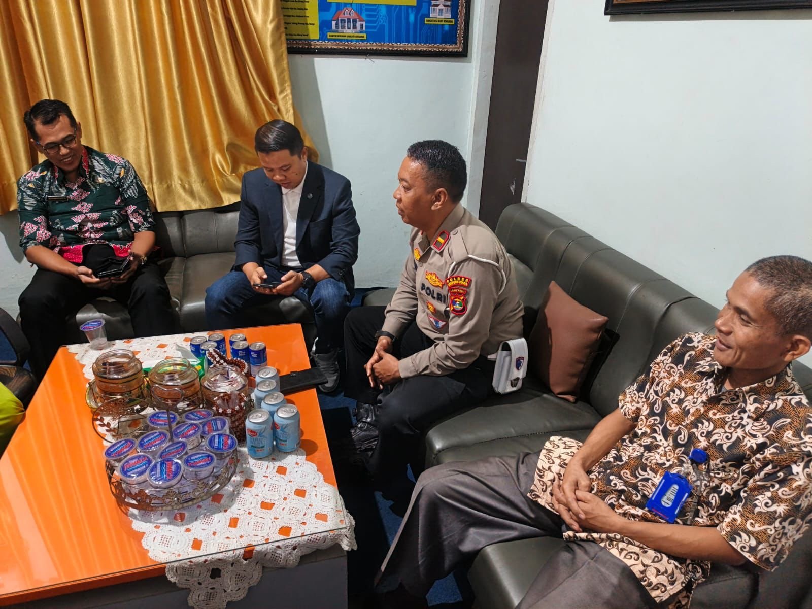 Dorong Optimalisasi PKB dan SWDKLLJ, Kepala Cabang Kotabumi Evaluasi Kinerja Samsat