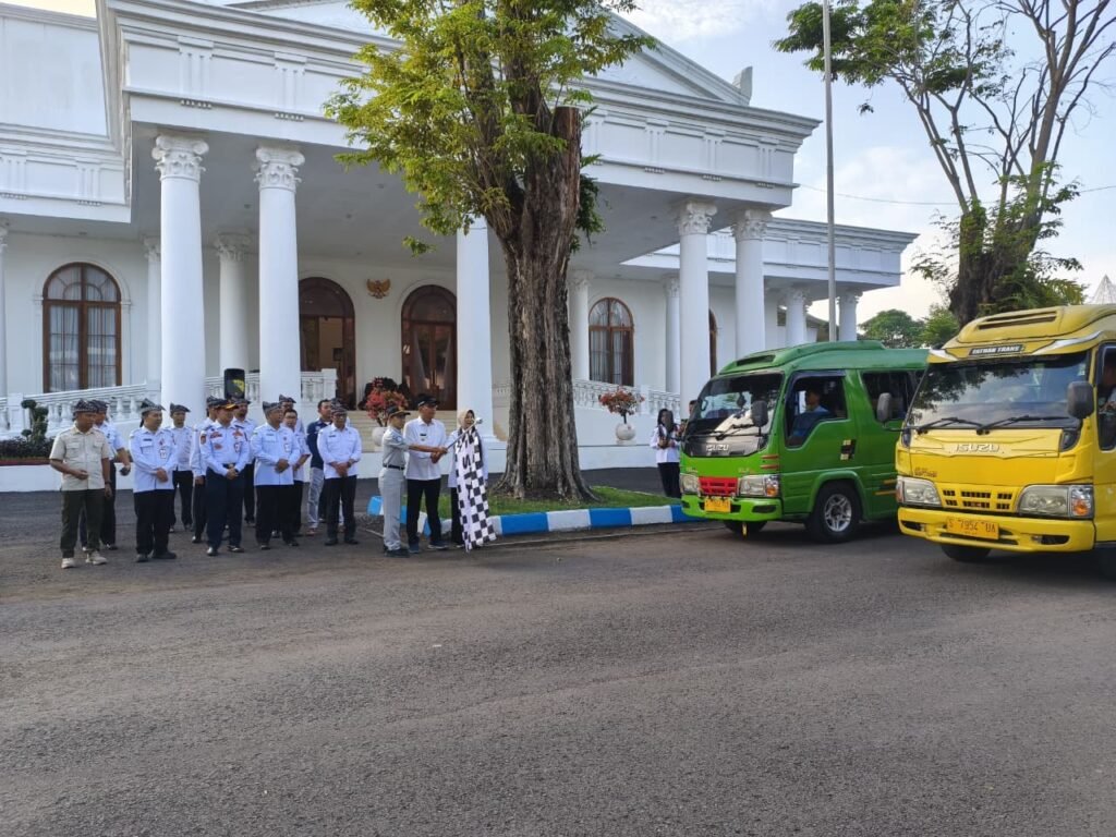 Jasa Raharja Bojonegoro Hadiri Pemberangkatan Simbolis Program Angkutan Pelajar Gratis Tahun 2026