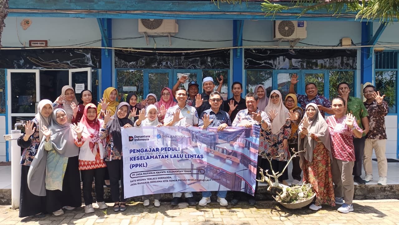 Tekan Angka Kecelakaan Pelajar, PT Jasa Raharja Kanwil Kalimantan Timur Perkuat Peran Guru melalui PPKL di SMKN 5 Balikpapan
