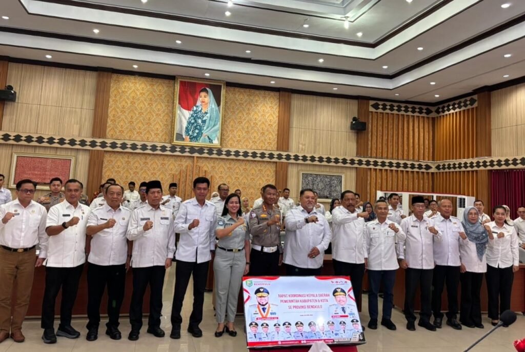 Jasa Raharja Bengkulu Hadiri Rakor Pendapatan dan Sosialisasi Program Pemutihan Pajak Kendaraan Bermotor Tahun 2026