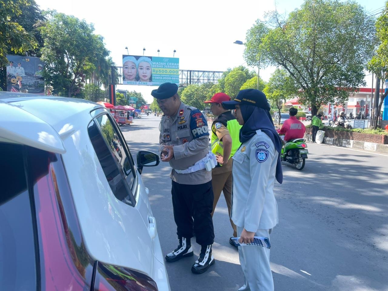 Operasi Gabungan : Jasa Raharja NTB Tingkatkan Kepatuhan Pajak Kendaraan Bermotor