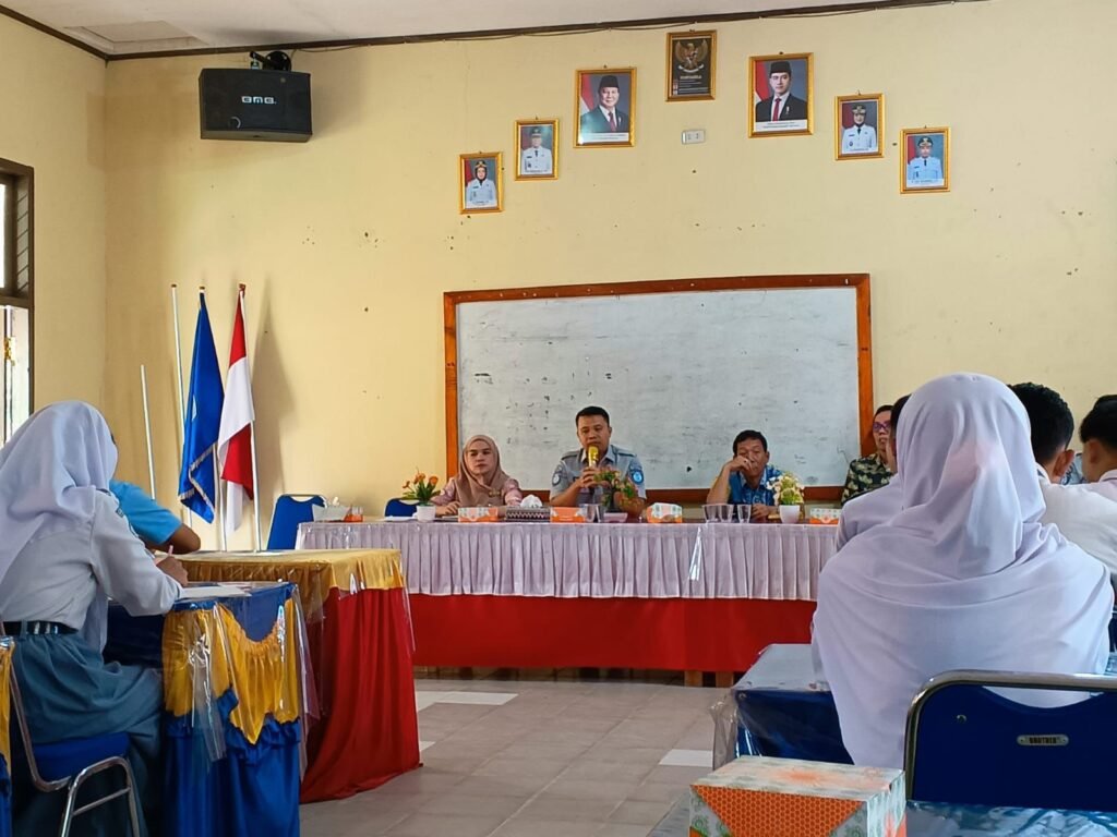 Tekan Angka Kecelakaan Pelajar, Jasa Raharja Gelar Sosialisasi Keselamatan Berlalu Lintas di SMAN 1 Simpang Pematang
