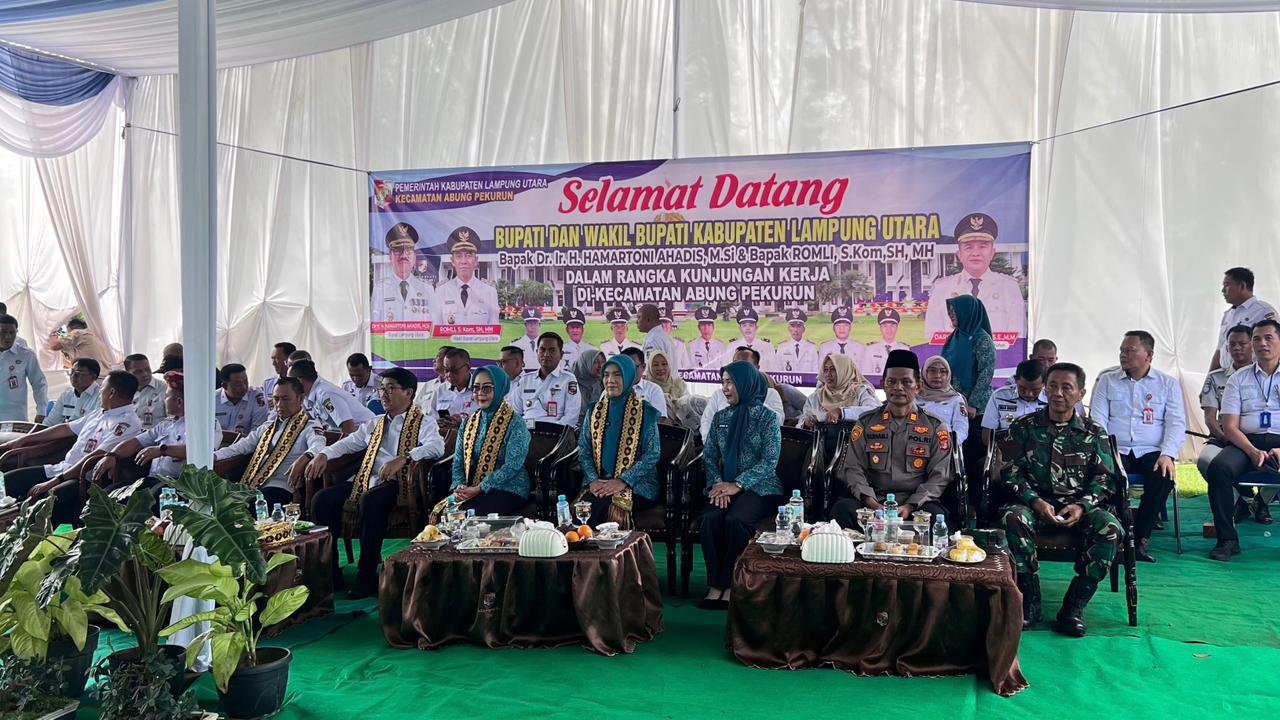 Jasa Raharja Perkuat Edukasi Kepatuhan Pajak dalam Kunjungan Kerja Bupati Lampung Utara di Kecamatan Abung Pekurun