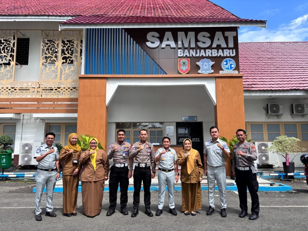 Jasa Raharja Kalsel Kunjungi UPPD Banjarbaru, Bahas Pengembangan Layanan