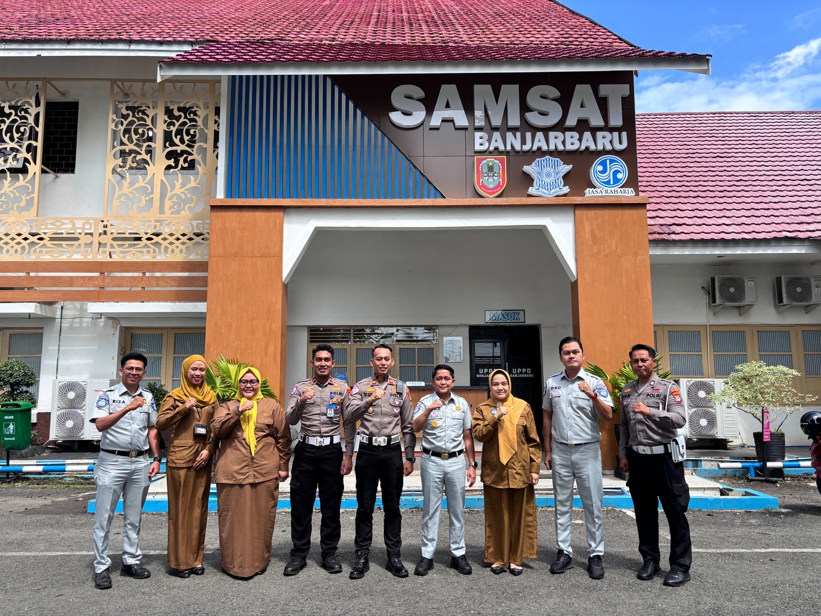 Jasa Raharja Kalsel Kunjungi UPPD Banjarbaru, Bahas Pengembangan Layanan