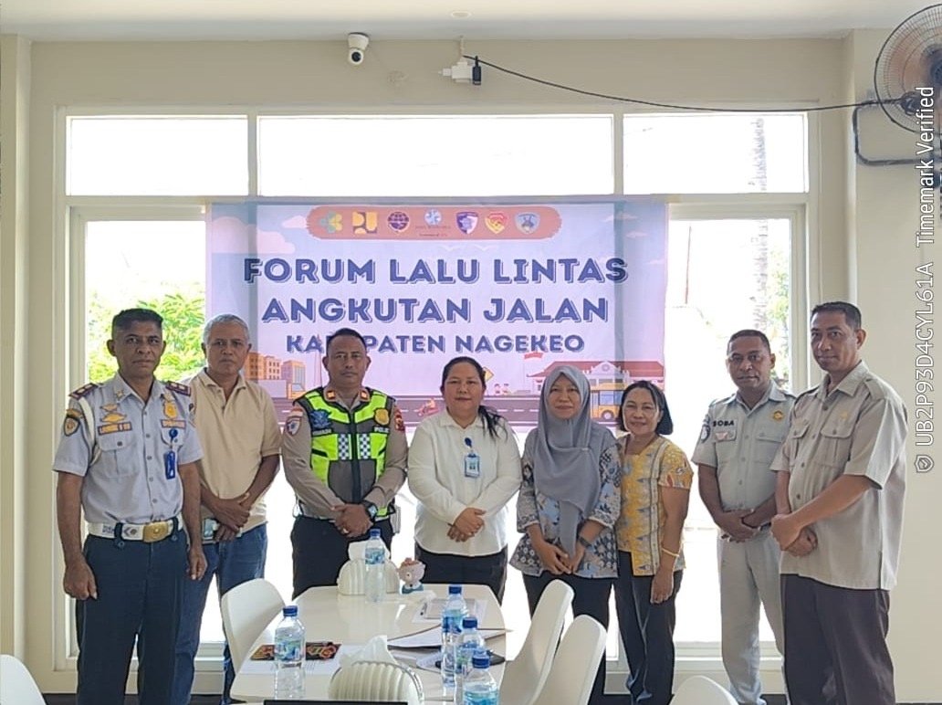 Jasa Raharja Nagekeo Menggelar Forum Lalu Lintas dan Angkutan Jalan. Evaluasi Tingkat Ketertiban Berkendara di Kabupaten Nagekeo