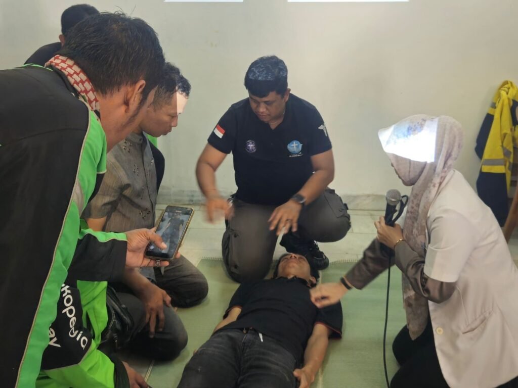 Jasa Raharja Metro Tingkatkan Keselamatan Berkendara melalui Sosialisasi JRKu Lapor Laka dan Pelatihan PPGD bagi Driver Online