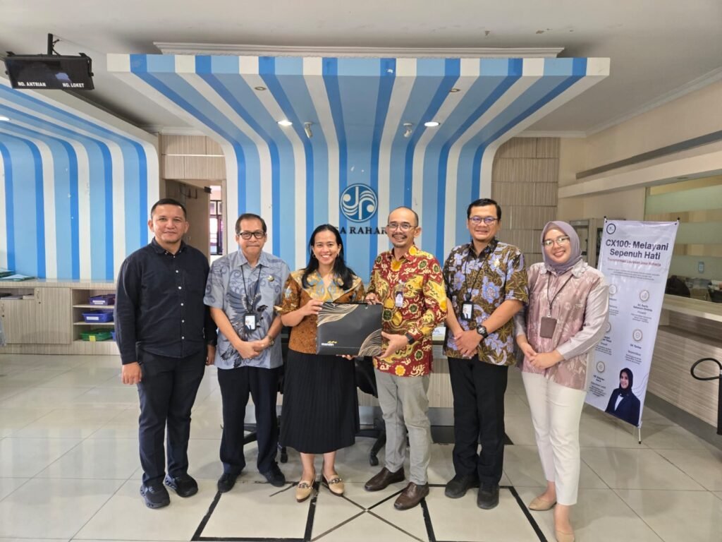 Jasa Raharja Bengkulu Terima Kunjungan Bank Mandiri KCP Ahmad Yani, Perkuat Sinergi dan Kolaborasi Layanan