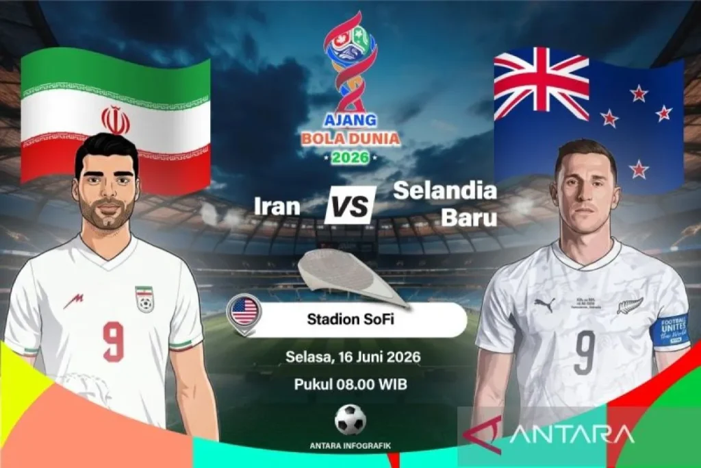Iran Gagal Menang, Selandia Baru Curi Satu Poin Lewat Hasil Imbang 2-2