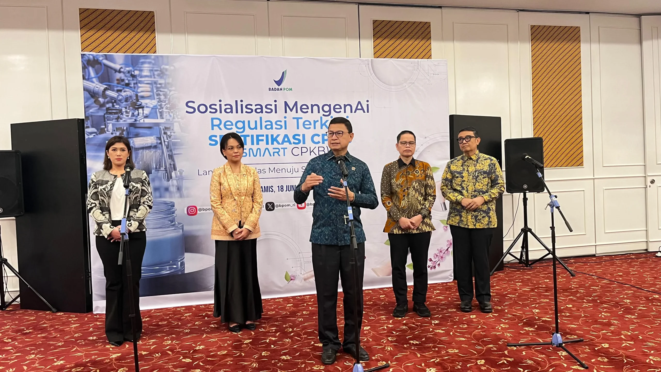 BPOM Terapkan Revisi CPKB untuk Perkuat Kualitas Produk Kosmetik Indonesia