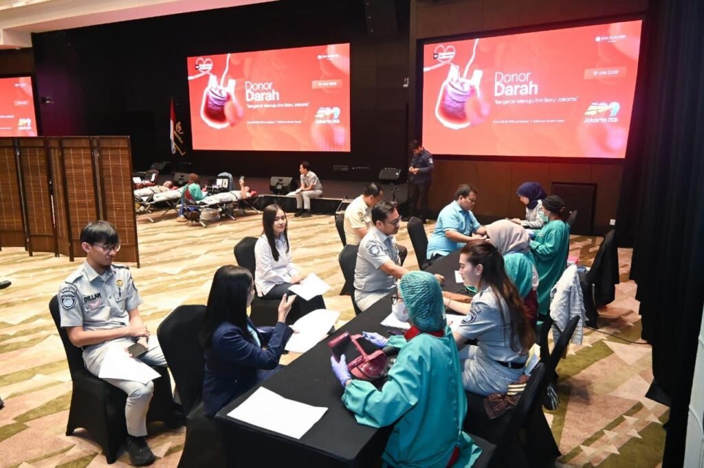 Jasa Raharja Gelar Donor Darah untuk Memperingati HUT Jakarta ke-499, Hadirkan Manfaat Nyata bagi Masyarakat