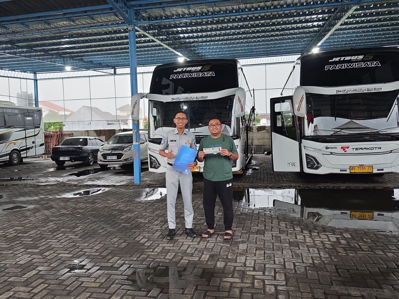 Perkuat Kepatuhan Administrasi Kendaraan Umum, Jasa Raharja Kunjungi PT Terakota Promosindo Sejahtera