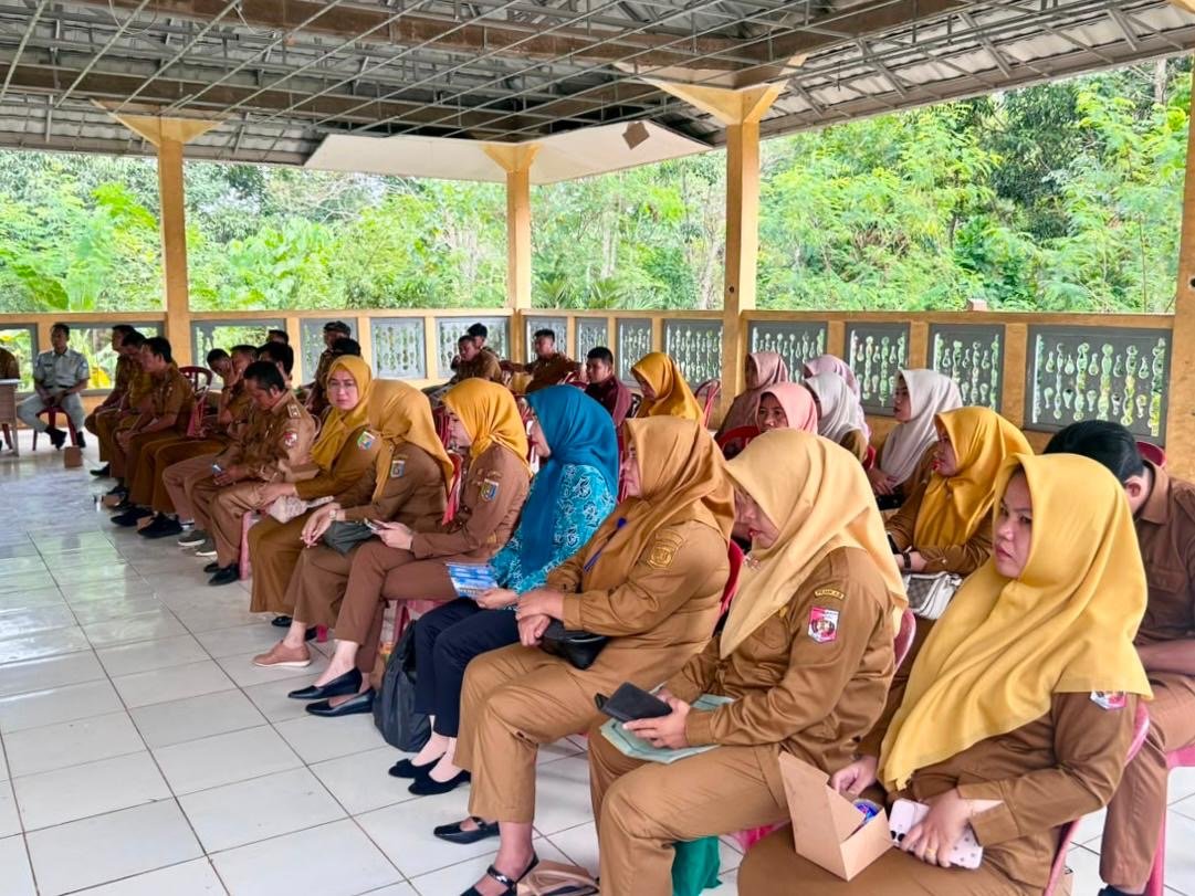 Jasa Raharja Kotabumi Bersama Tim Pembina Samsat Gencarkan Sosialisasi Program Keringanan PKB di Abung Pekurun