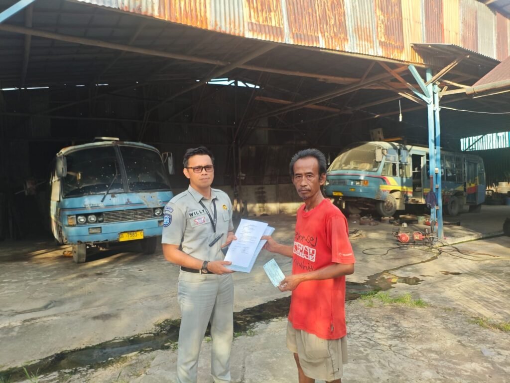 Jasa Raharja Singkawang Optimalkan Pengutipan Iuran Wajib untuk Perkuat Perlindungan Penumpang Angkutan Umum