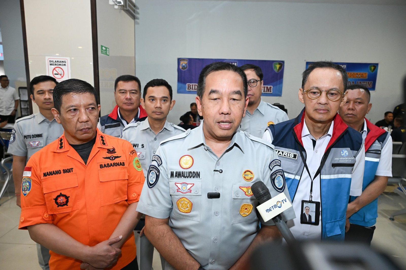 Pastikan Pelayanan Maksimal, Direksi Jasa Raharja Tinjau Korban Kebakaran KM Mutiara Sentosa II