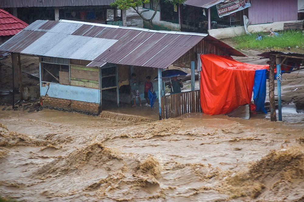 Banjir Rendam Dua Jorong di Agam Sumbar Akibat Hujan Lebat dan Sungai Meluap