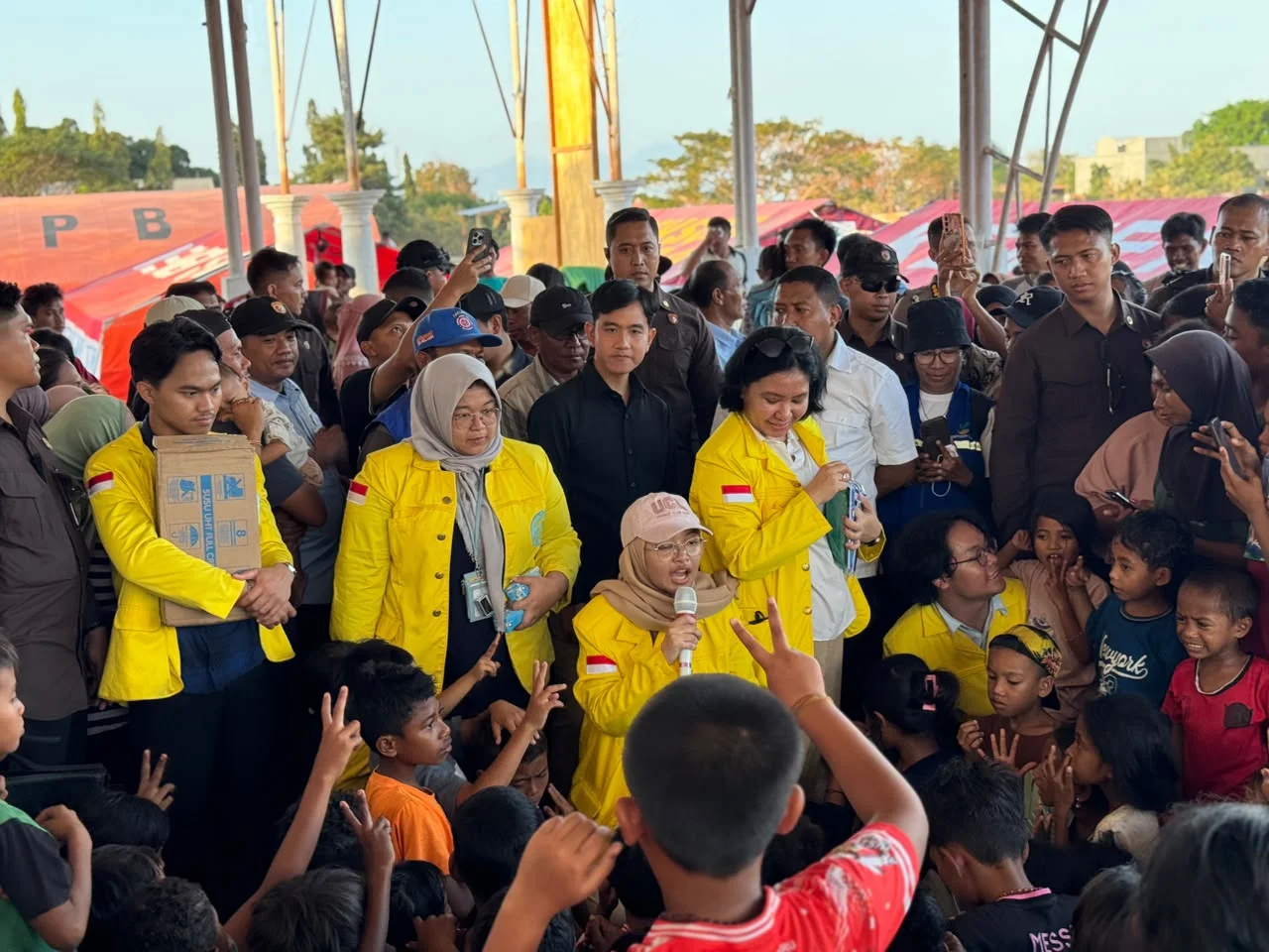 Aksi Kemanusiaan di Flores, Wapres: Anak Muda Punya Peran Besar