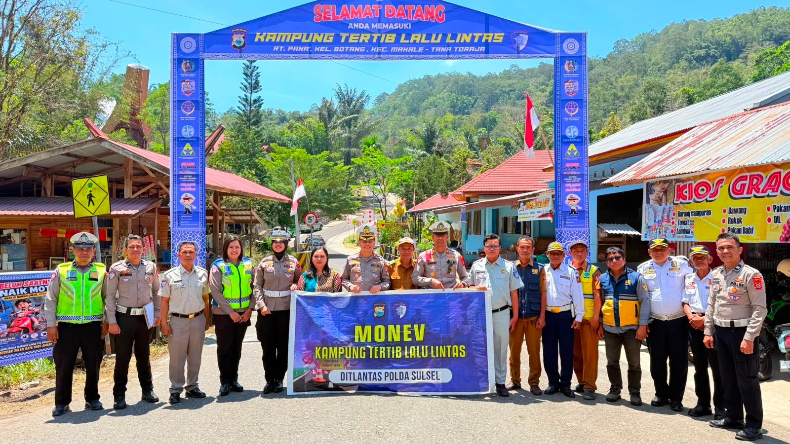 Jasa Raharja Palopo Dorong Terwujudnya Kampung Tertib Berlalu Lintas sebagai Upaya Meningkatkan Keselamatan Masyarakat
