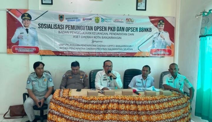 RT dan RW Basirih Selatan Jadi Mitra Tim Pembina Samsat Banjarmasin I Sebarkan Informasi Pelayanan Samsat