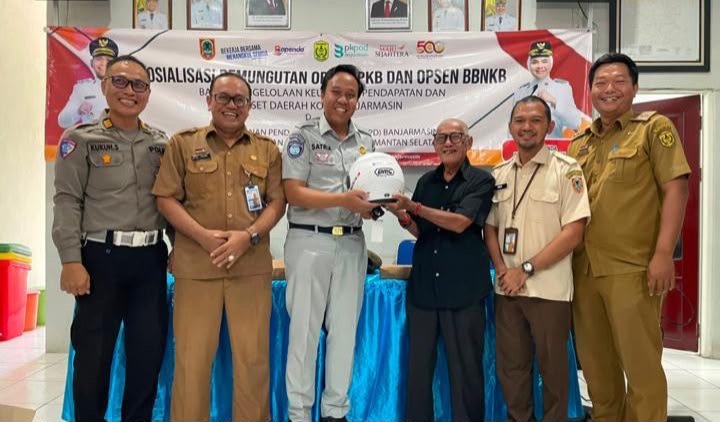 Gandeng RT dan RW Kuripan, Tim Pembina Samsat Banjarmasin I Perkuat Edukasi Pajak Kendaraan